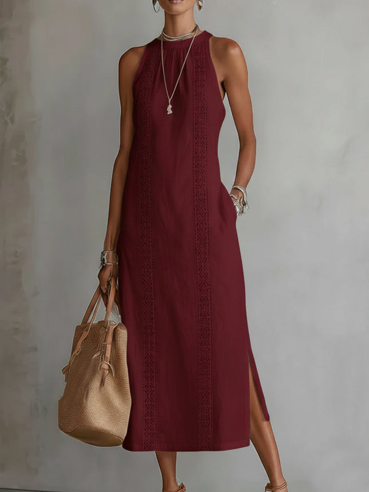 Ellena™ | Abito Midi in Lino
