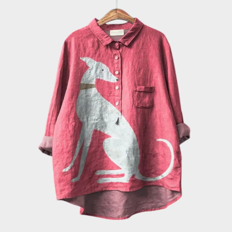 Cristina™ | Elegante Camicia Estiva in Lino