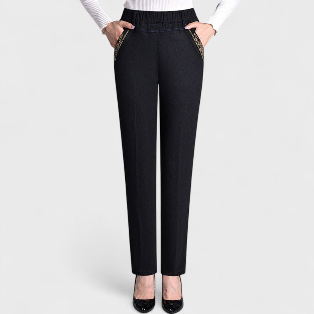 Belladonna™ | Jeans da donna con tasche laterali e vita elastica