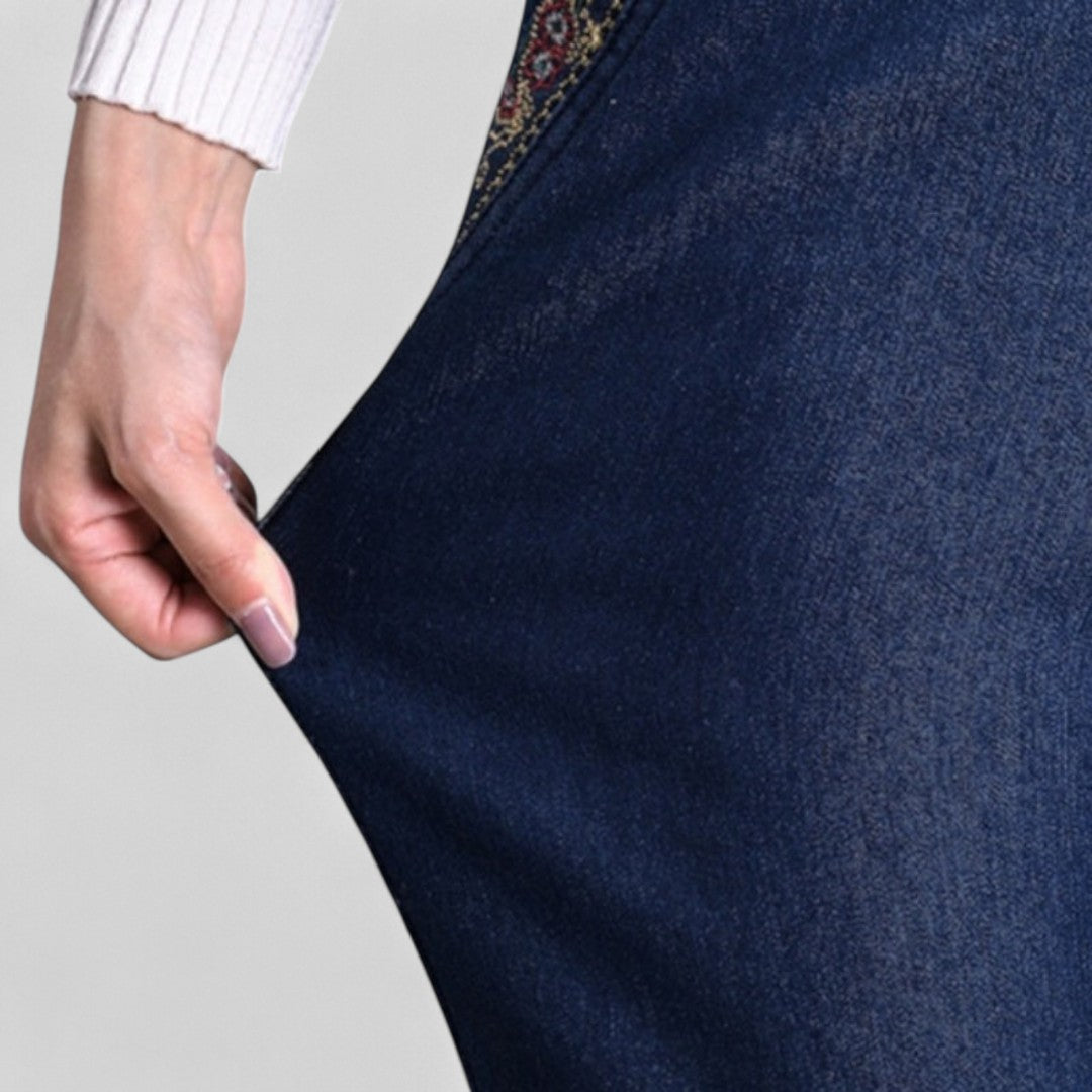 Belladonna™ | Jeans da donna con tasche laterali e vita elastica